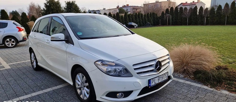 Mercedes-Benz Klasa B cena 42999 przebieg: 204000, rok produkcji 2014 z Leszno małe 277